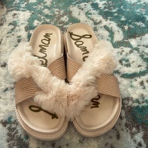Sam Edelman slides. Barely worn.